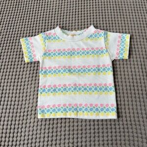 Vintage Healthtex floral shirt 12m